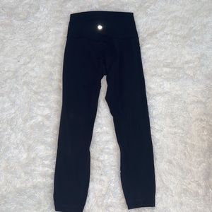 Black 23” Lululemon Align Leggings